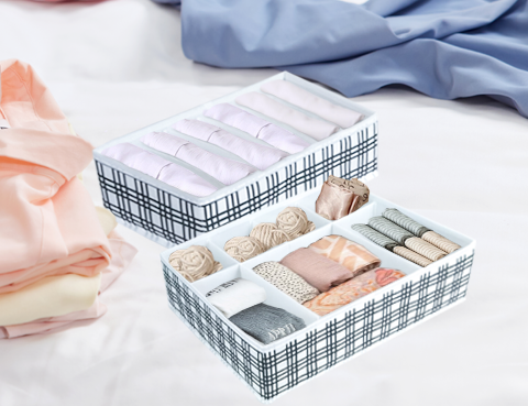 Foldable Fabric Drawer Organizer